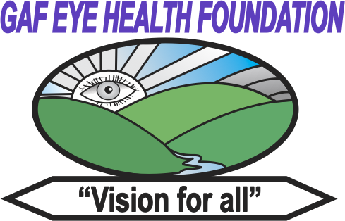 GAF Eye Health Foundation logo - "Vision for all"