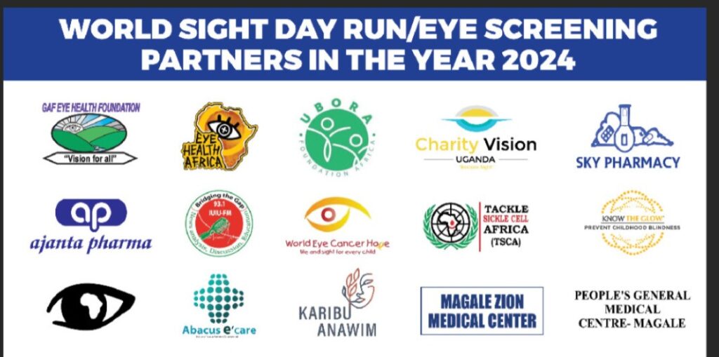 "WORLD SIGHT DAY RUN/EYE SCREENING PARTNERS IN THE YEAR 2024"